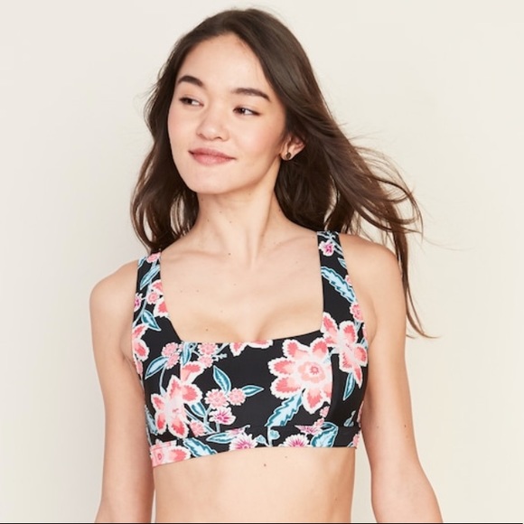 Old Navy Other - Old Navy Square-Neck Swim Top